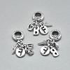 925 Sterling Silver European Dangle Charms STER-I019-56AS-1