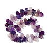 Natural Agate Beads Strands G-G021-04A-03-3