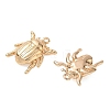 Brass Charms KK-CBA61F8-03G-2