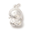 925 Sterling Silver Buddha Charms STER-K180-07S-1