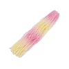 Gradient Color Baking Painted Glass Bead Strands X-DGLA-A039-T2mm-A01-1