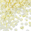 200Pcs Flower & Butterfly Resin Cabochons CRES-TA0001-89D-3