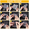 Transparent Plastic PVC Box Gift Packaging CON-WH0106-05-5