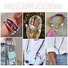 5M Ethnic Style Nylon Braided Round Cords OCOR-TA0003-21D-7
