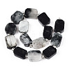 Natural Eagle Eye Stone Beads Strands G-C098-A16-01-3