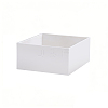 Square Transparent Acrylic Jewelry Packing Boxes with Lid CON-WH0085-169-6