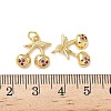 Brass Micro Pave Cubic Zirconia Pendants KK-L243-02G-01-3