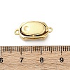 Rectangle Brass Box Clasps KK-P291-48G-02-3