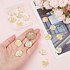 SUNNYCLUE 30Pcs 3 Colors Rack Plating Alloy Enamel Pendants FIND-SC0004-08-3