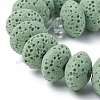 Natural Lava Rock Beads Strands G-F671-01B-06-3