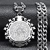 304 Stainless Steel Pendant Necklaces for Women Men NJEW-G123-06P-1