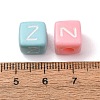 Opaque Acrylic European Beads AC-CBA7A73-01Z-3