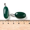 Natural Agate Dyed Pendants G-Q016-03B-3