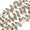 Crystal Glass Beads Strands GLAA-D033-29-1