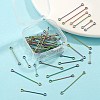 60Pcs 3 Style Ion Plating(IP) 304 Stainless Steel Eye Pins STAS-LS0001-62MC-5