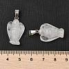 Natural Quartz Crystal Pendants G-B127-10P-17-3