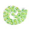 Inner Flower Handmade Lampwork Beads LAMP-Q039-13E-2
