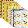 12Pcs 2 Styles Cotton Fabric DIY-PH0036-29B-1