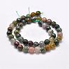 Natural Indian Agate Beads Strands G-F349-02-10mm-2