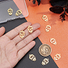 10Pcs 201 Stainless Steel Pendants STAS-UN0030-52-2
