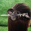 Antique Silver Viking Hair Sticks Hair Pin PW-WG2F806-15-1