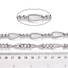 Iron Twisted Oval Link Chains CH-N004-08P-3