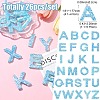 26Pcs 26 Styles Transparent Epoxy Resin Pendants CRES-YW0002-28J-2