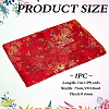 Flower Pattern Polyester Fabric DIY-WH0504-904A-2
