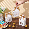 Hollow House Shaped Cardboard Paper Candy Boxes CON-WH0084-82B-3