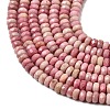 Natural Rhodonite Beads Strands G-G343-A01-2x4mm-4