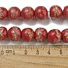 Handmade Lampwork Beads Strands BLOW-D006-07C-4