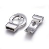 304 Stainless Steel Magnetic Clasp Rhinestone Settings X-STAS-E440-27P-3