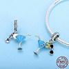 925 Sterling Silver European Dangle Charms MPDL-BB71003-A-2