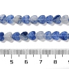 Natural Blue Aventurine Beads Strands G-M403-A33-02-5