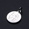 Non-Tarnish 201 Stainless Steel Pet Charms STAS-T049-T677-1-2