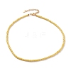 Round Glass Seed Beaded Necklaces NJEW-JN03207-04-1
