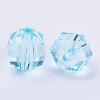 Transparent Acrylic Beads TACR-Q256-6mm-V38-3