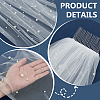 Cloth Mesh Bridal Veils AJEW-WH0609-439-3