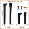 8 Bags 2 Styles Carbon Steel Foldable Table Legs FIND-WA0001-26-2