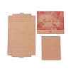 Kraft Paper Boxes and Earring Jewelry Display Cards CON-L015-B03-2
