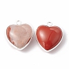 Natural Red Jasper Pendants G-C005-01S-18-3