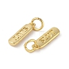 Brass Pendants X-KK-L245-01G-04-2