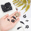 SUPERFINDINGS 48Pcs 3 Style Alloy Pendants FIND-FH0004-28-3