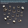   30Pcs 3 Style Brass Bead Frame KK-PH0004-96-5