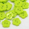 Acrylic Sewing Buttons for Costume Design X-BUTT-E074-C-M-2