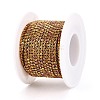 Iron Rhinestone Cup Chains CH-T006-05B-12-3