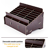 24-Grid Wooden Cell Phone Storage Box CON-WH0094-05C-5