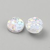 Transparent Resin Cabochons RESI-WH0038-47C-2