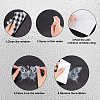 Gorgecraft 2 Sets 2 Styles Waterproof PVC Electrostatic Window Stickers DIY-GF0005-90-3