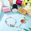 6Rolls 6 Colors Polyester Metallic Thread OCOR-TA0002-82C-7